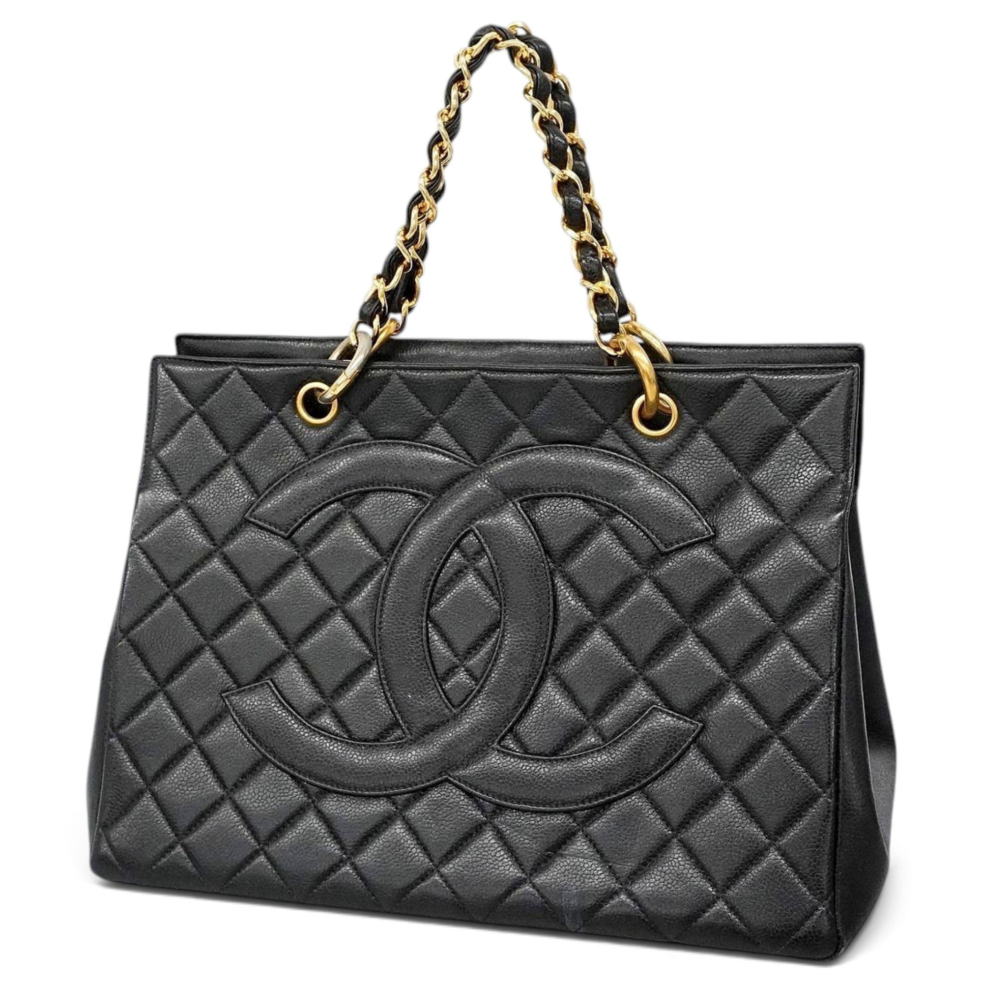 Leather tote