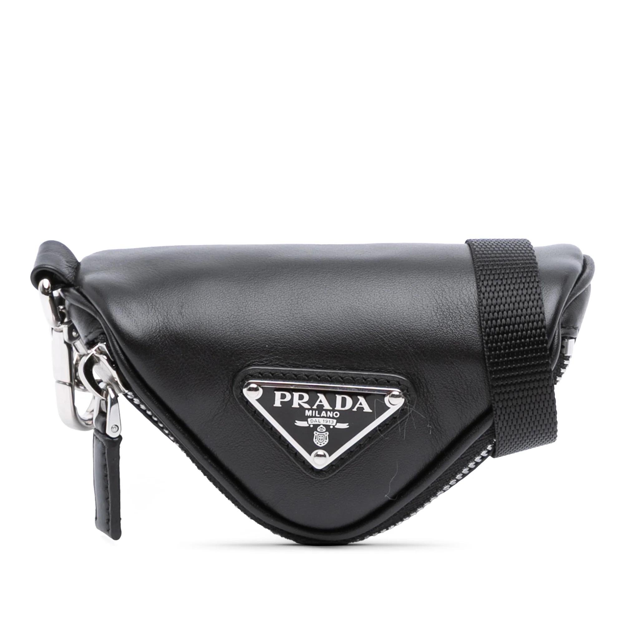 Triangle crossbody bag
