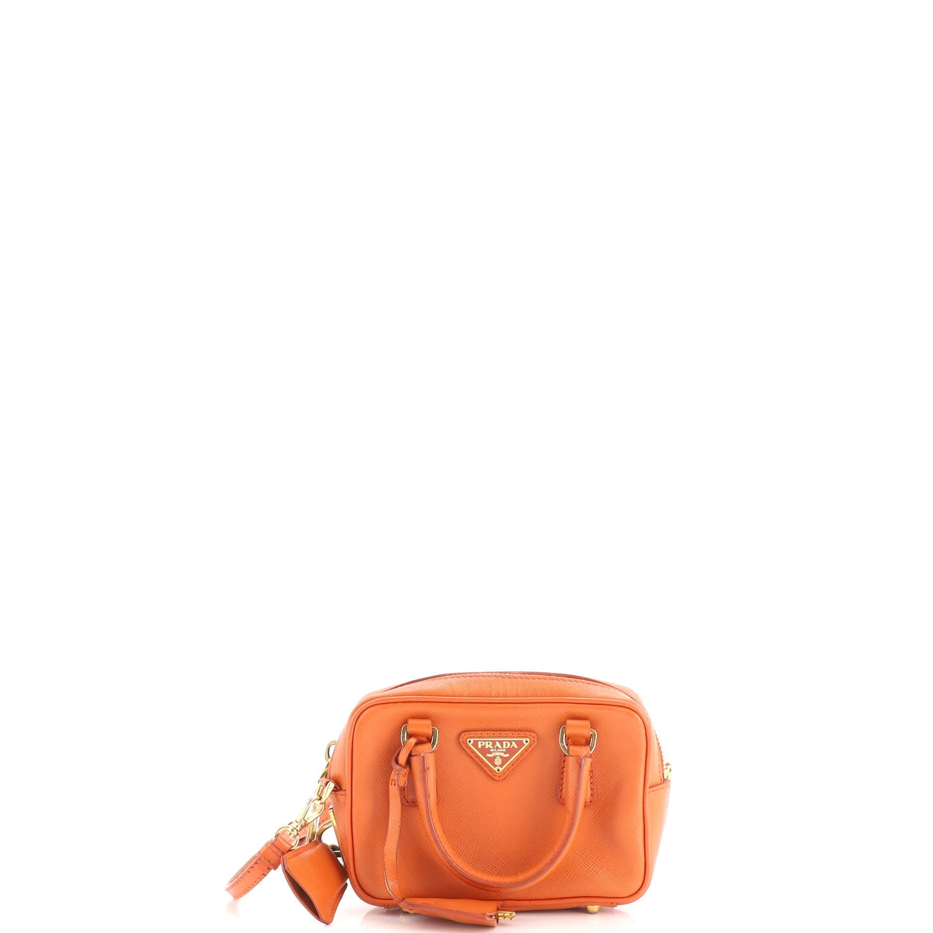 Bauletto Bag Saffiano Leather Mini