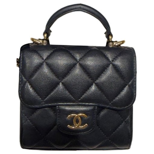 Leather mini bag