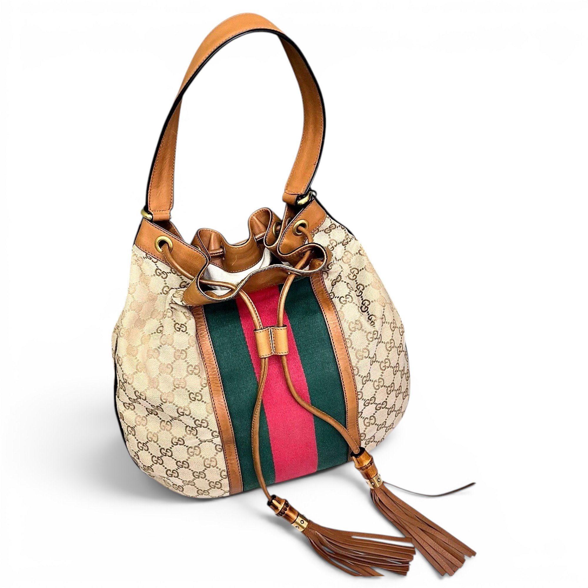 GG Marmont Bucket cloth handbag