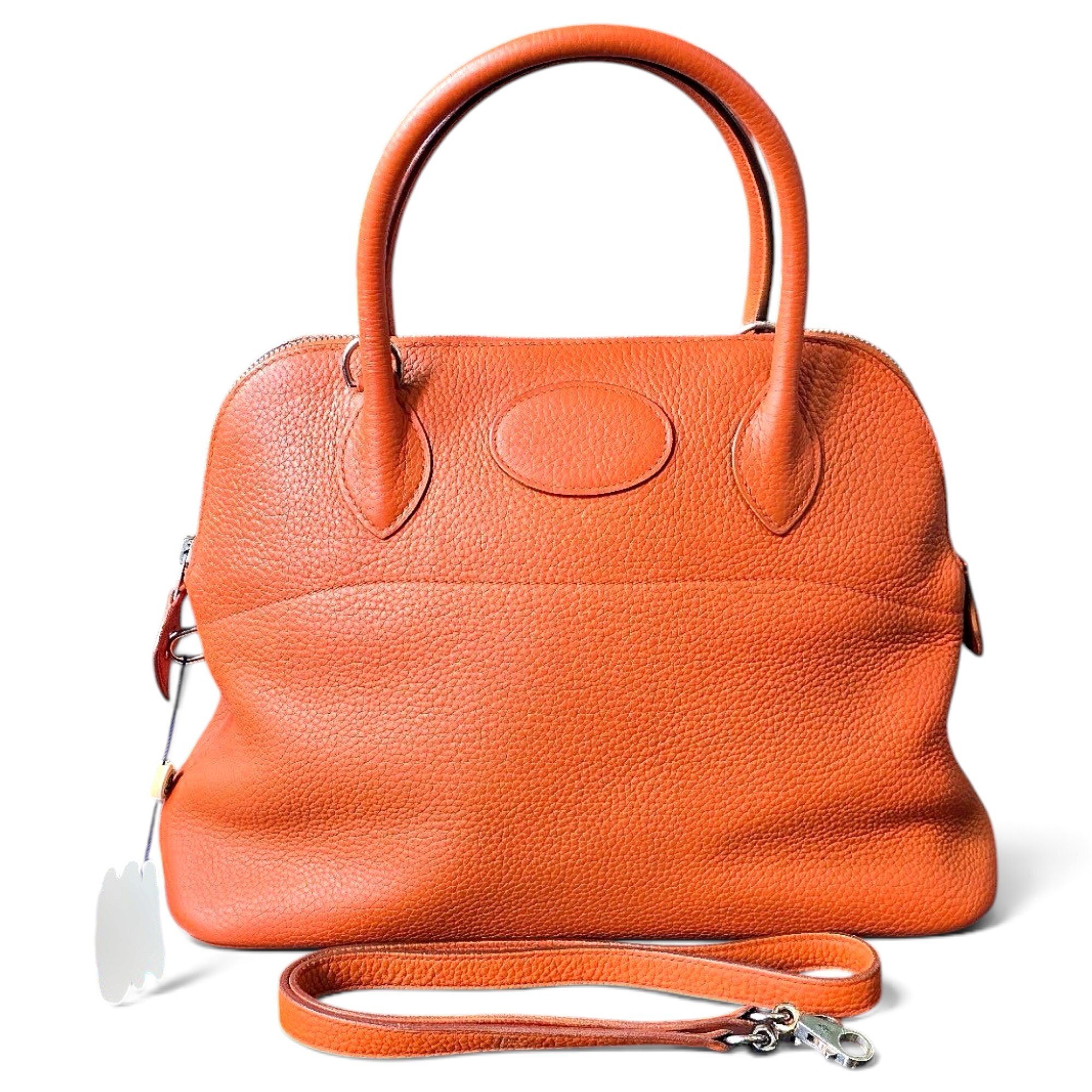 Bolide leather handbag
