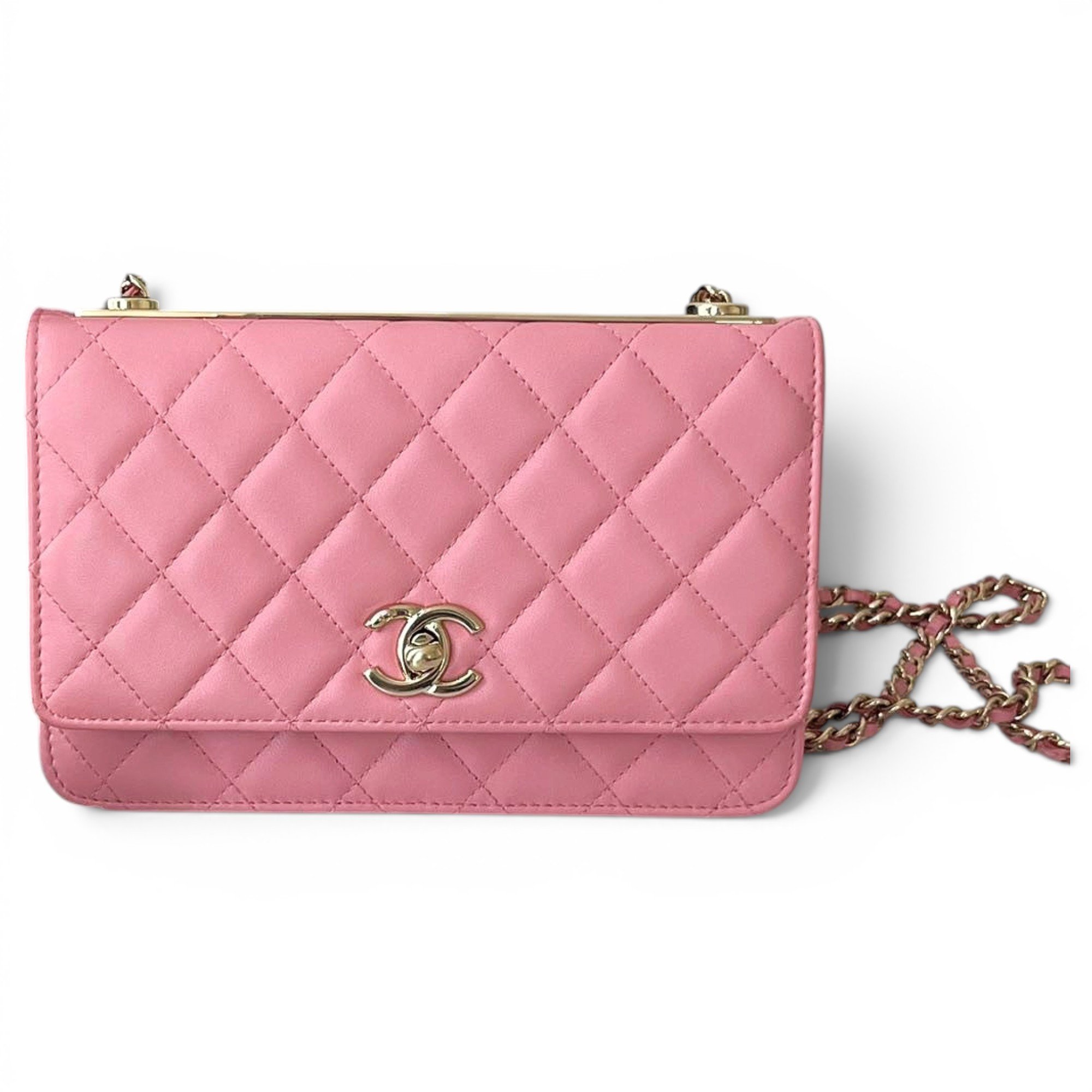 Wallet On Chain Timeless/Classique leather crossbody bag