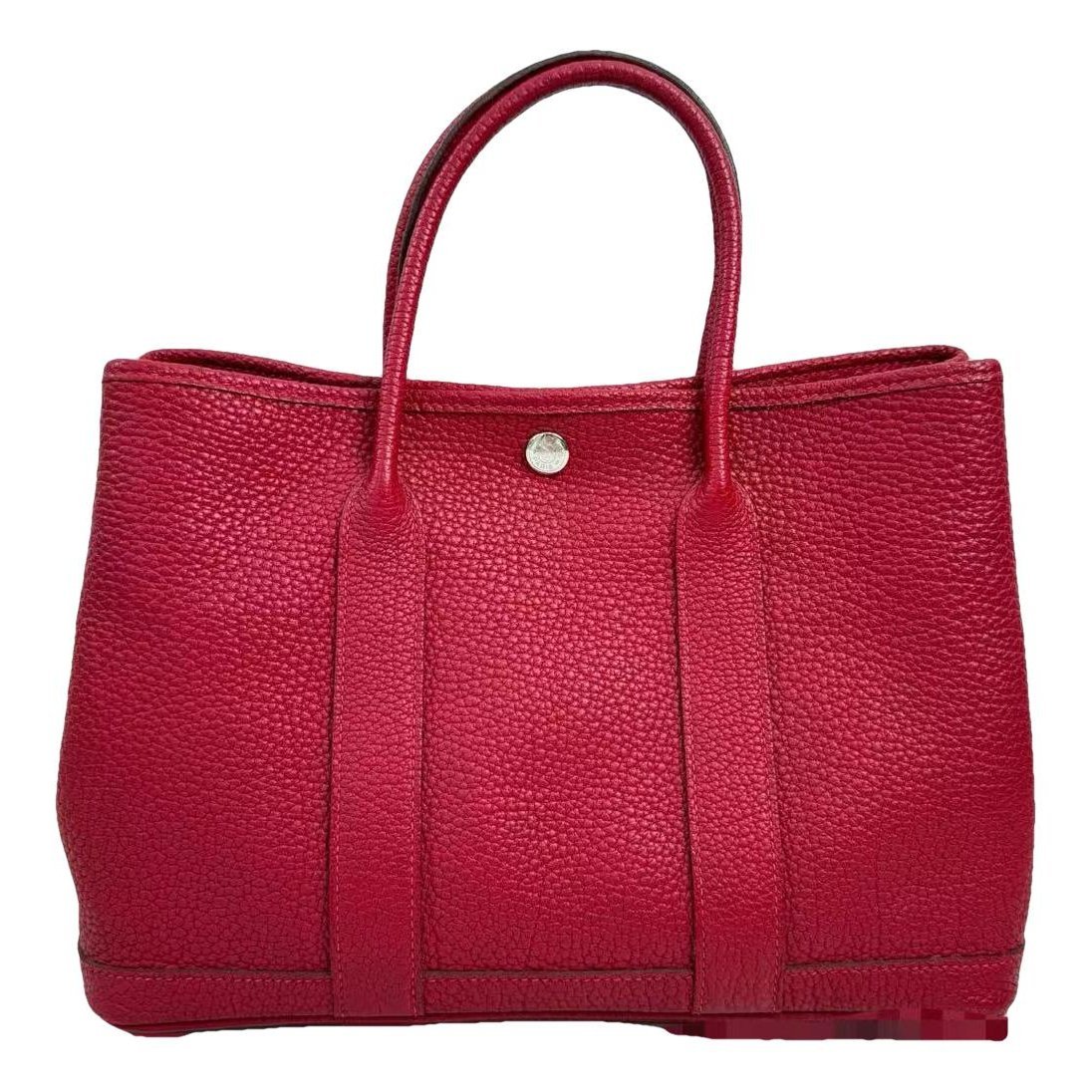 Garden Party leather handbag