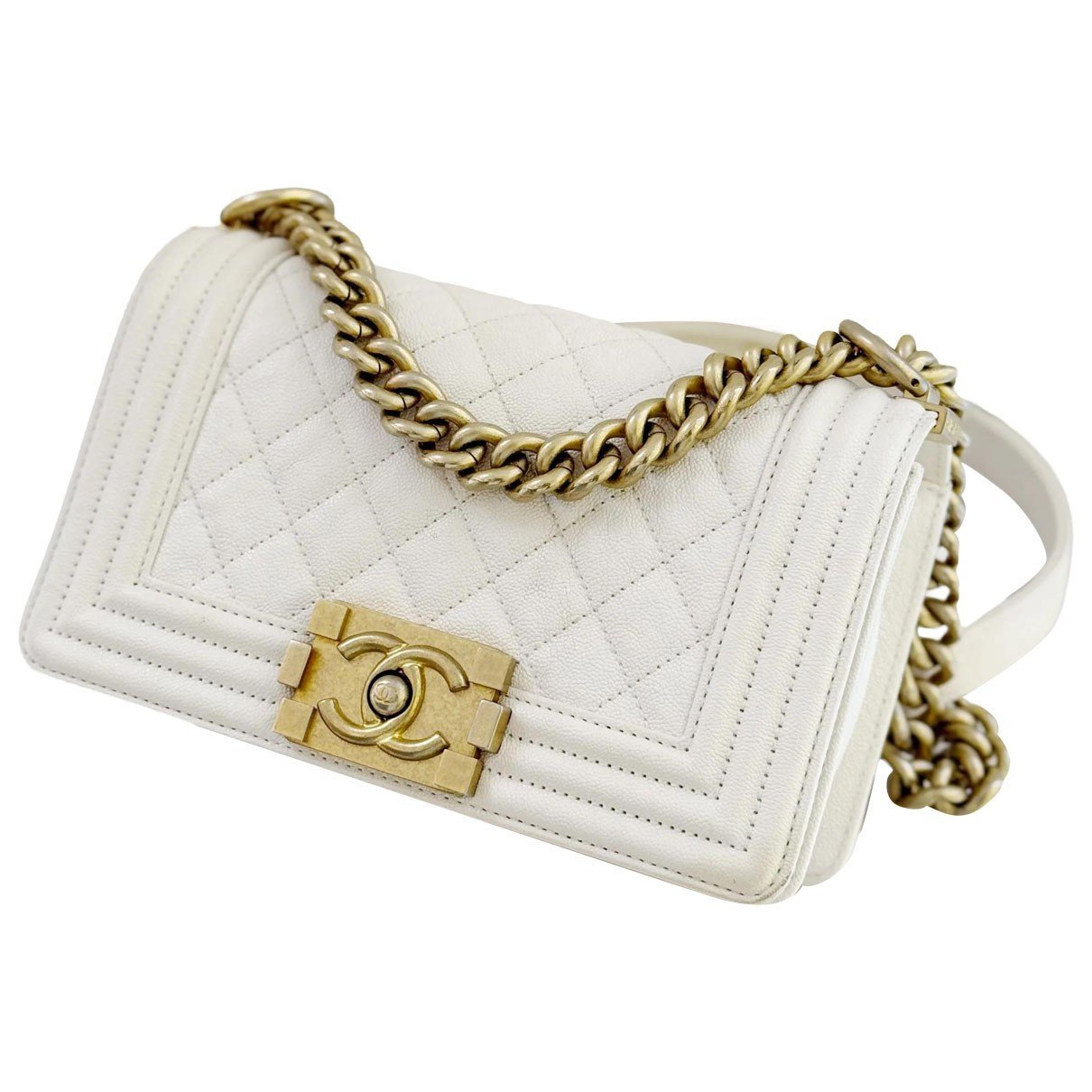 Boy leather handbag