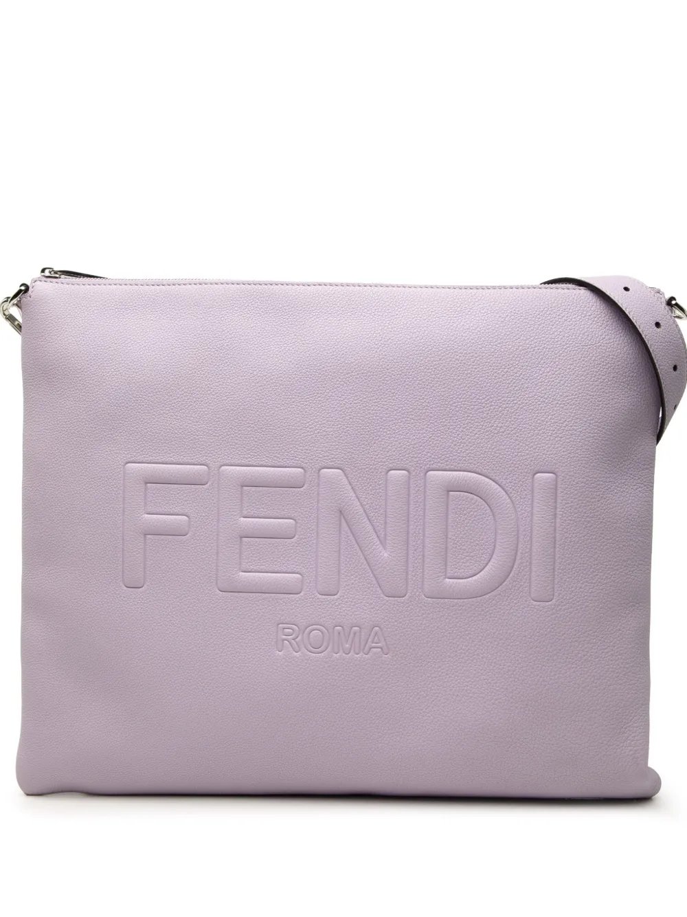 2010-2026 Calfskin Roma Flat Messenger Bag crossbody bag