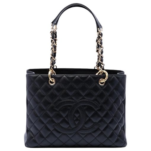 Grand shopping leather tote
