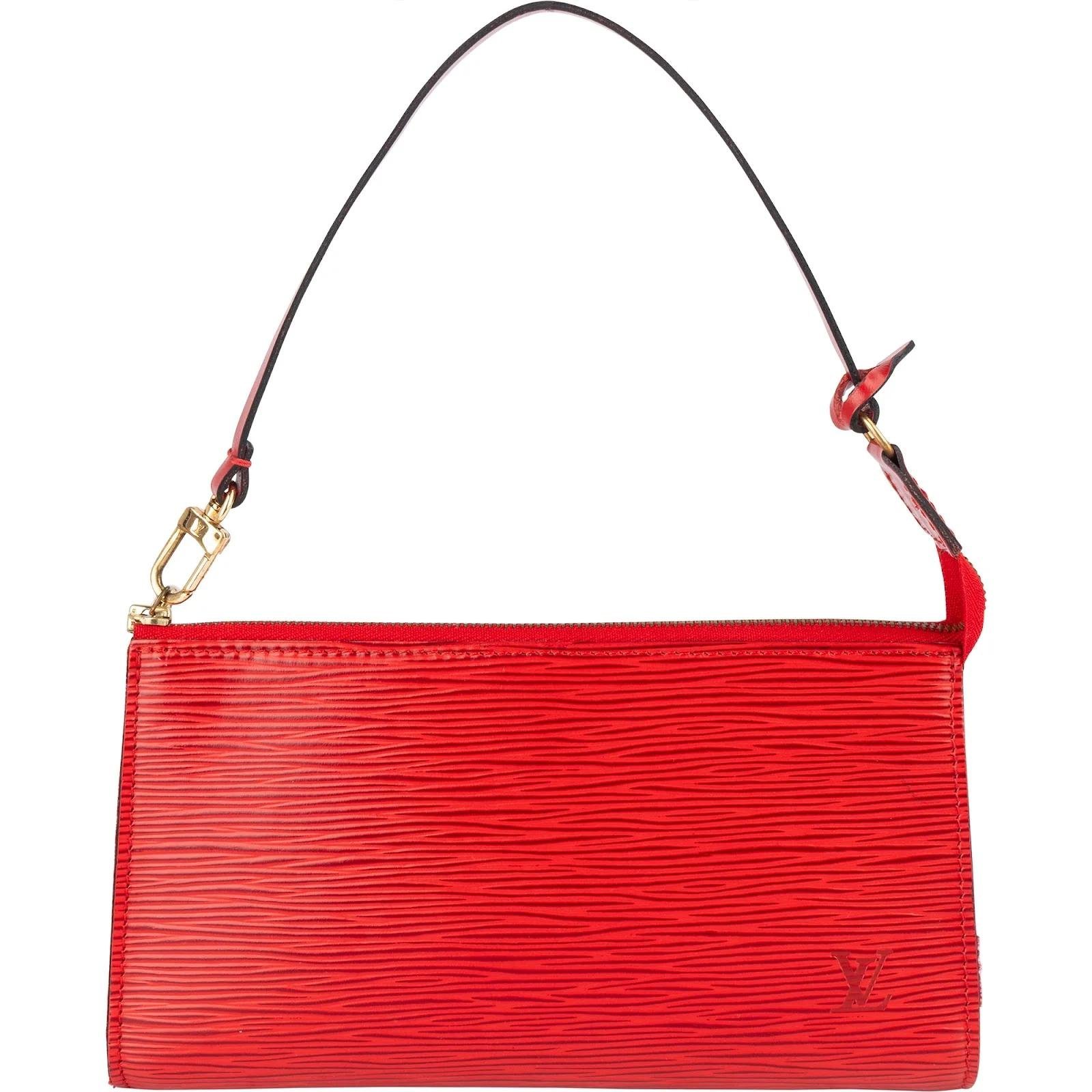 Pochette Accessoire leather handbag