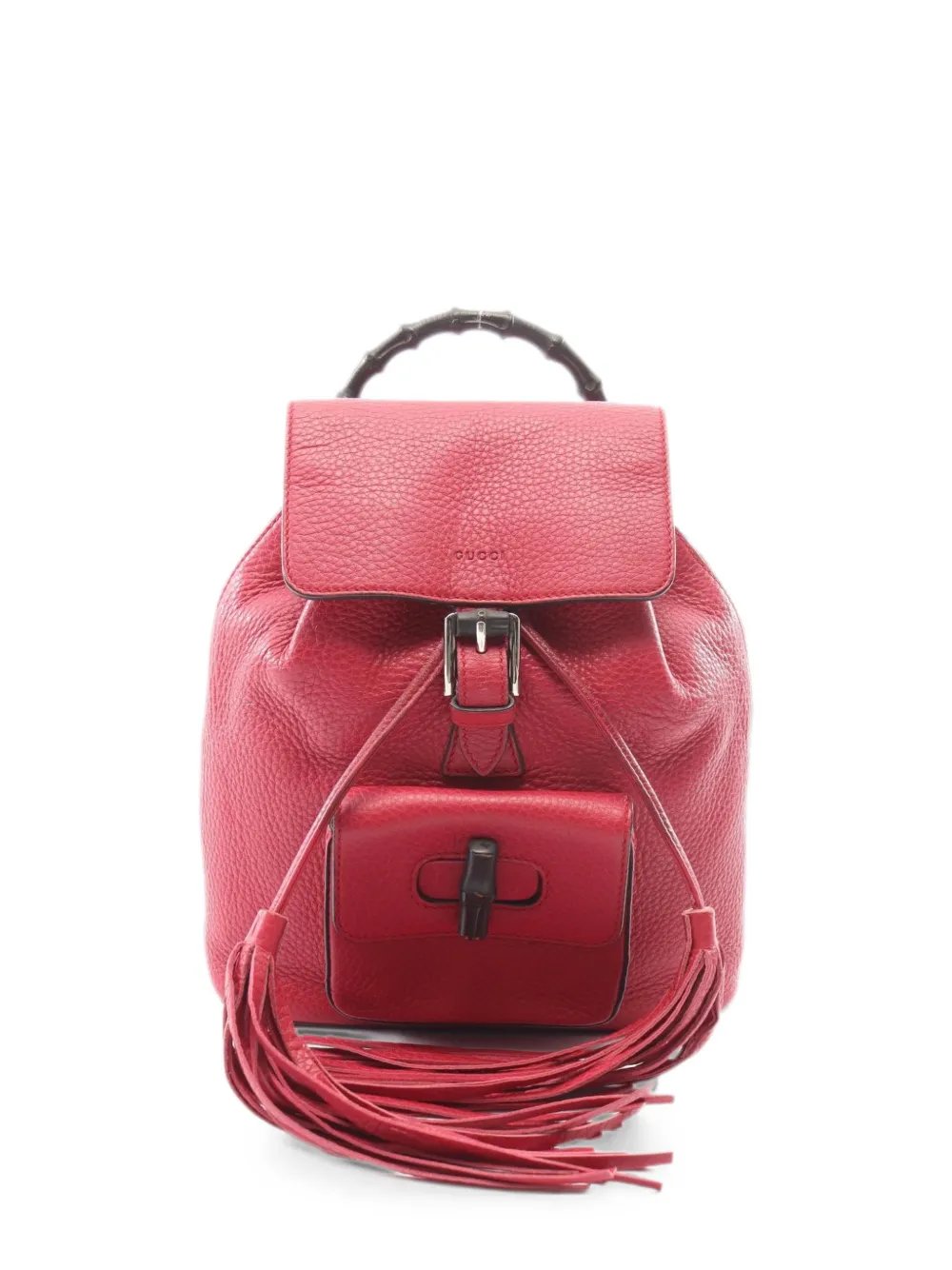 Bamboo leather backpack