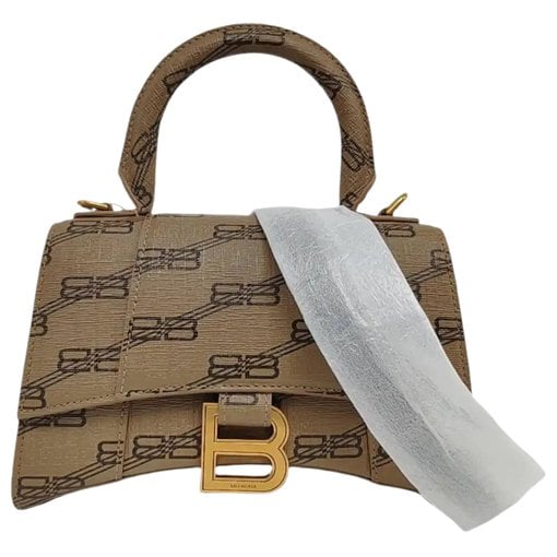 Balenciaga Hourglass leather handbag