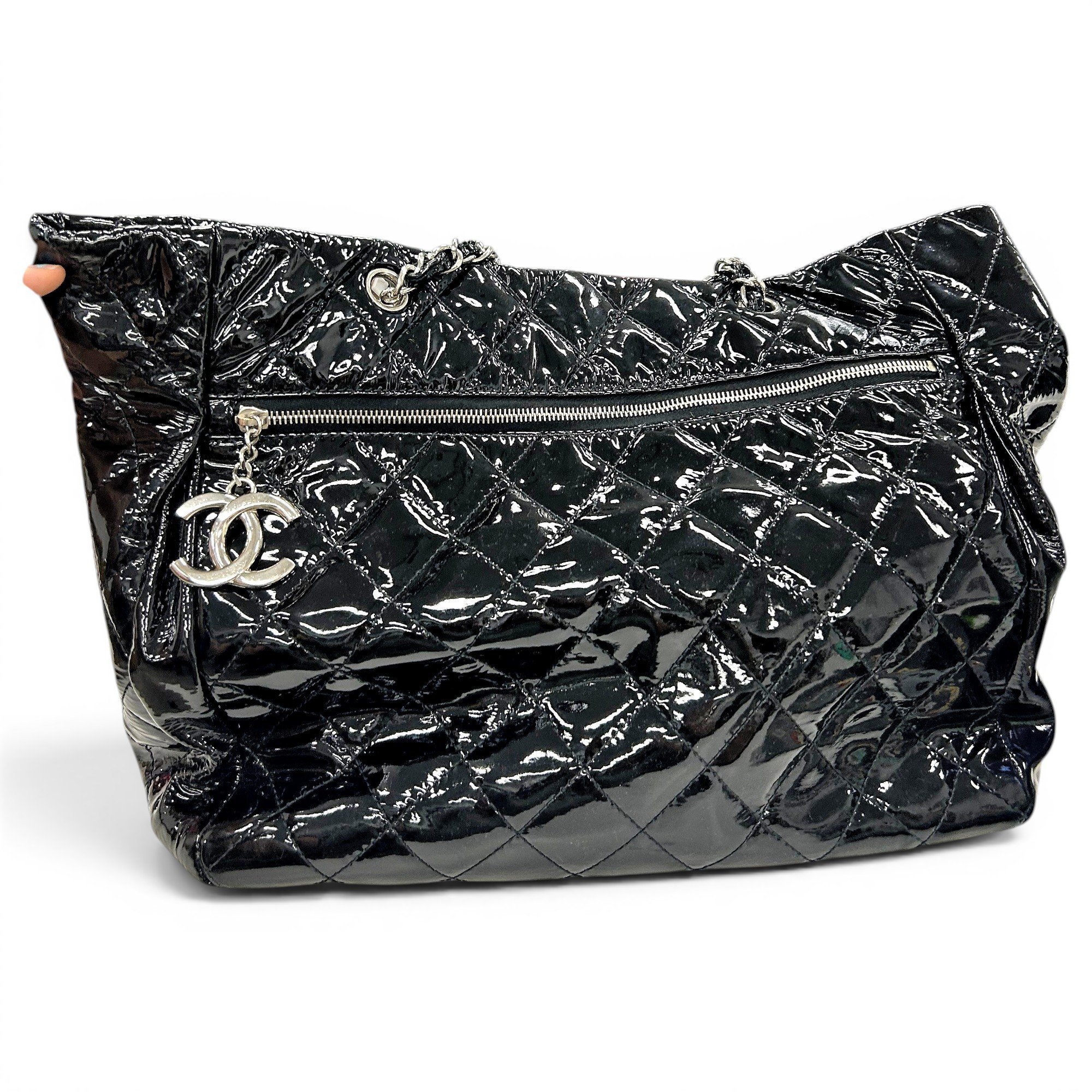 Grand shopping leather handbag