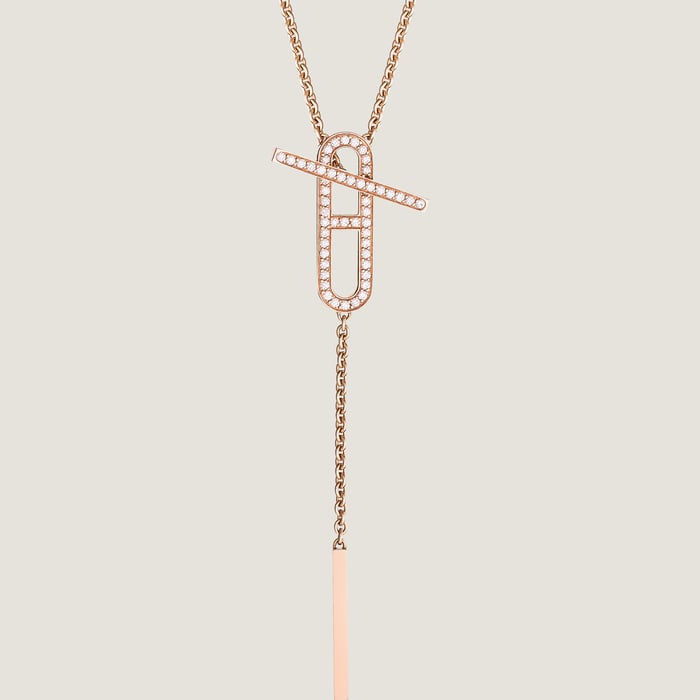 Sans Coloris Ever Chaine d'Ancre Lariat Necklace