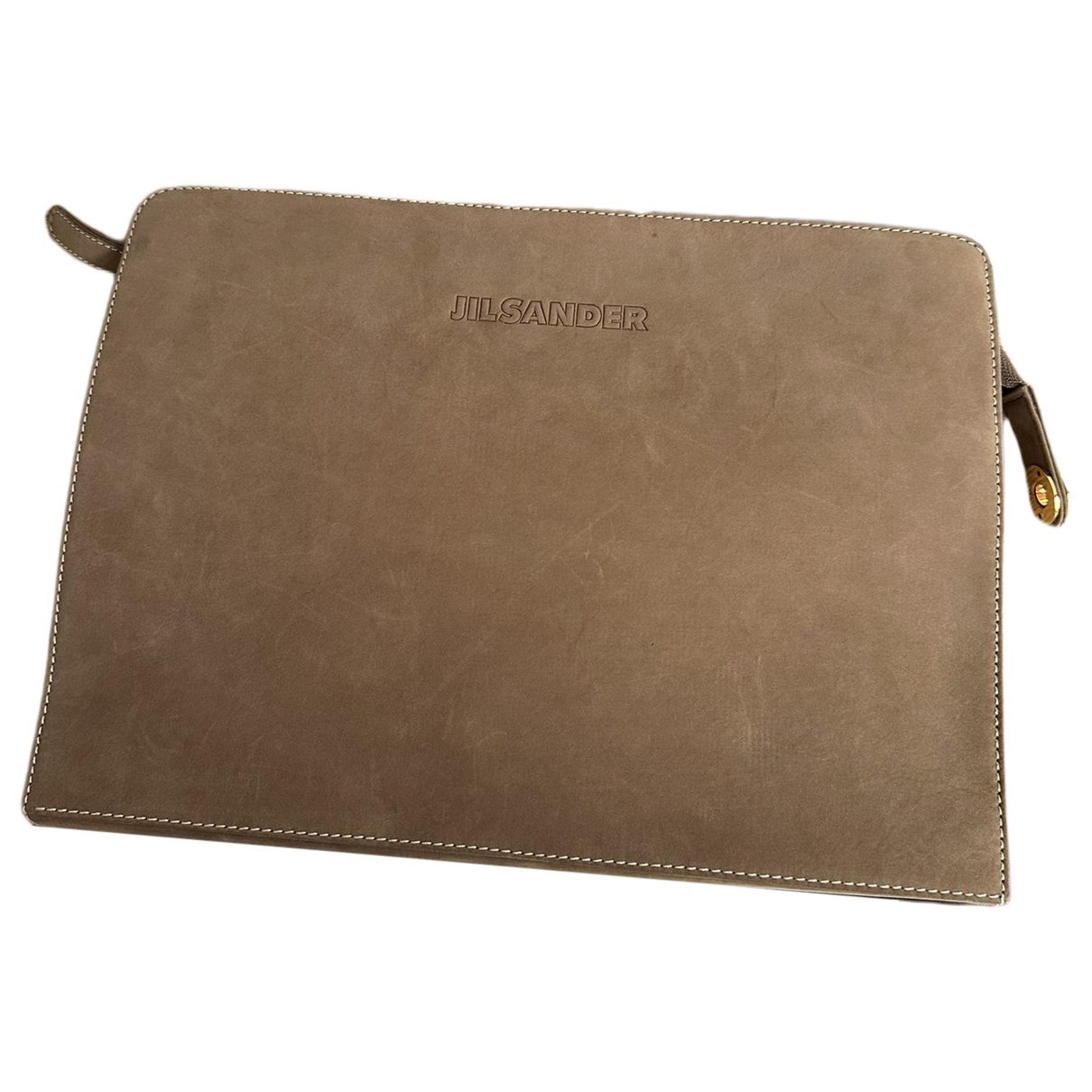 Jil Sander Leather clutch bag
