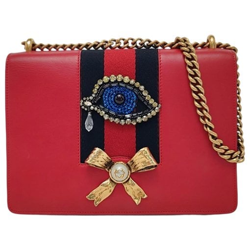 GucciTotem leather crossbody bag