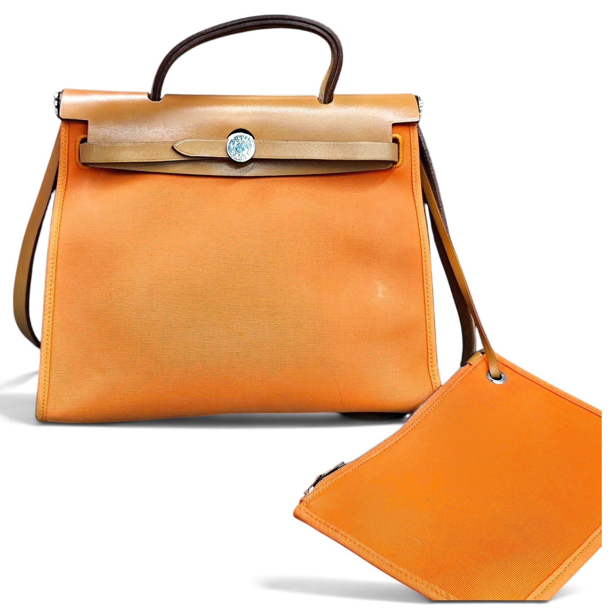 Herbag leather handbag