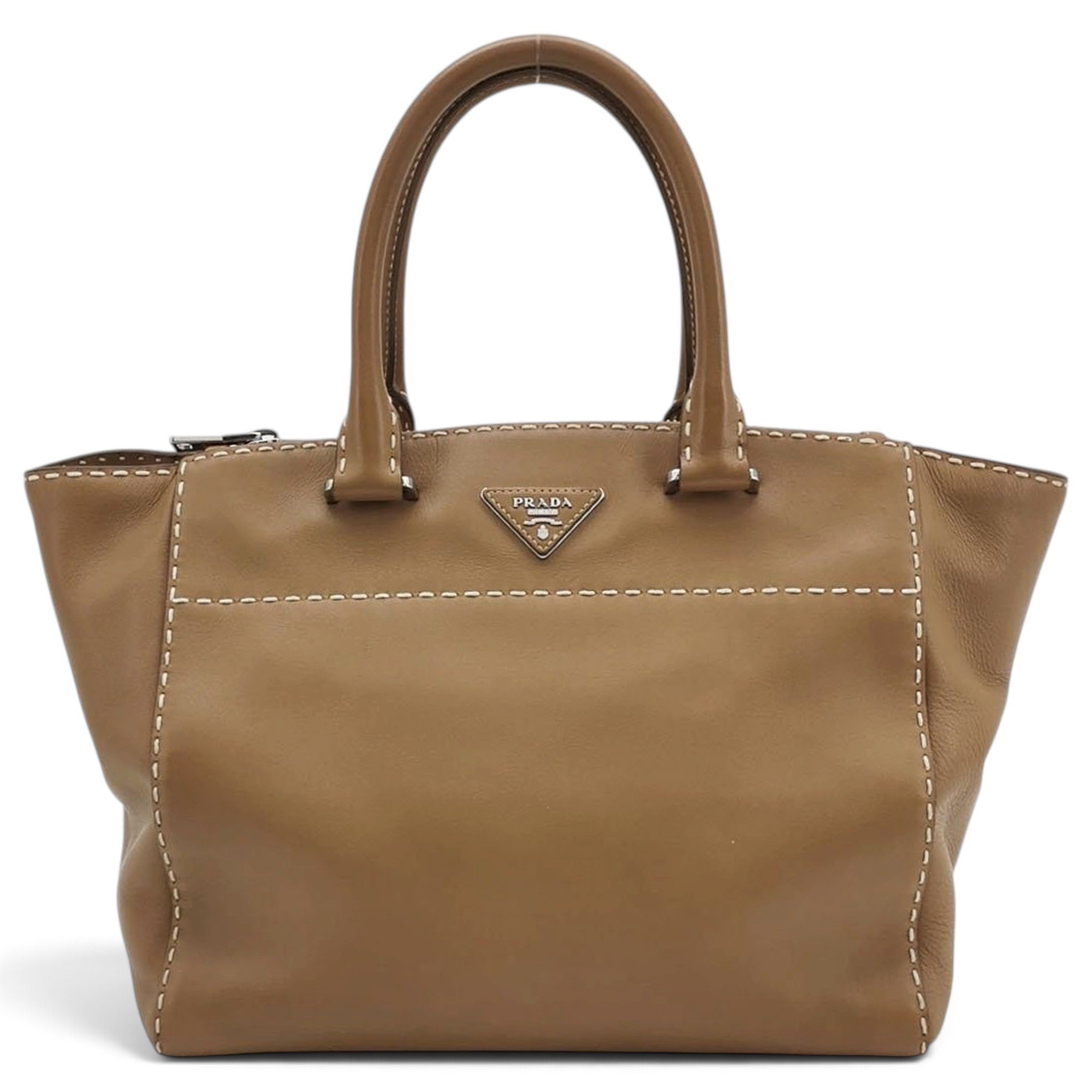 Leather handbag