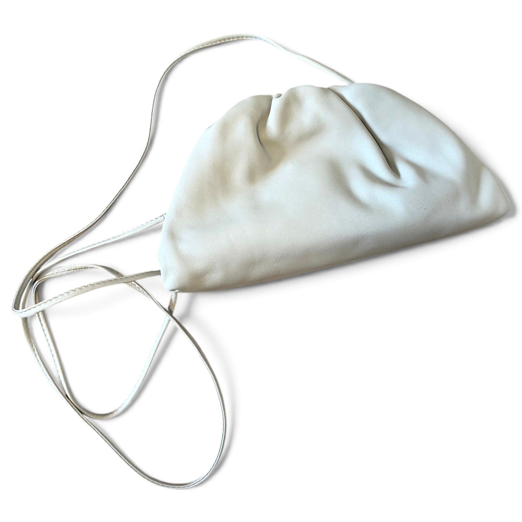 Pouch leather mini bag