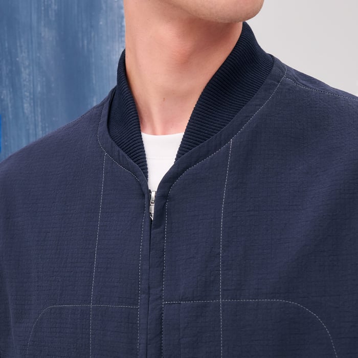 Marine Rib-trim Jacket