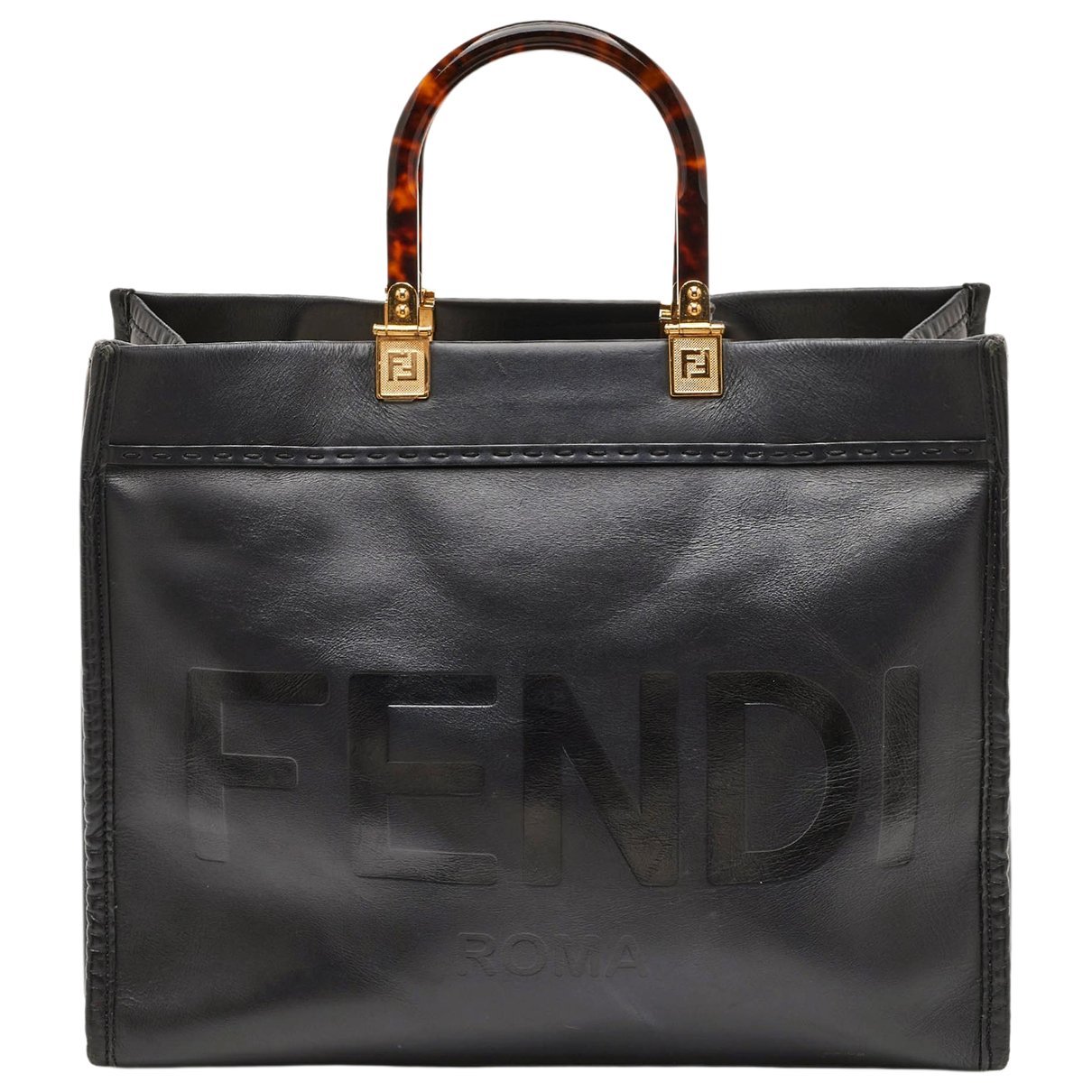 Sunshine leather tote