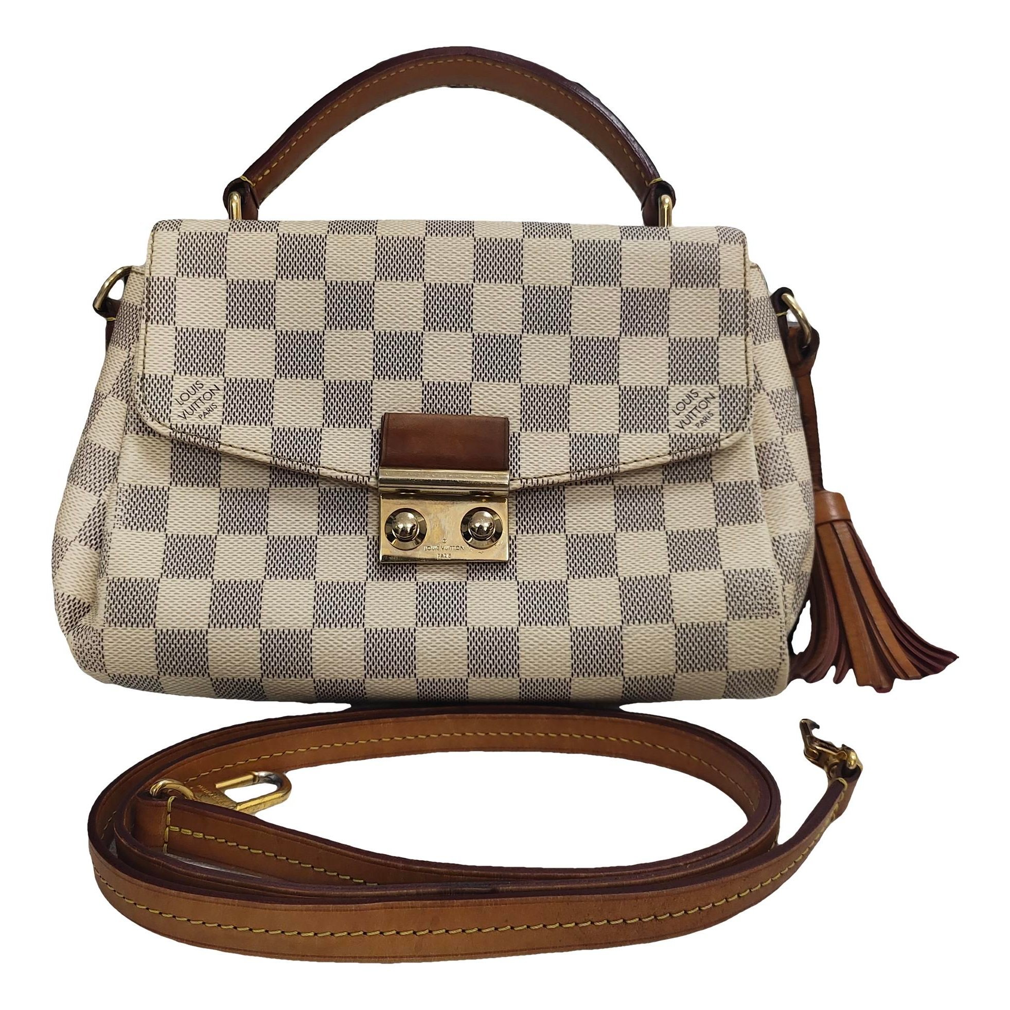 Croisette leather handbag