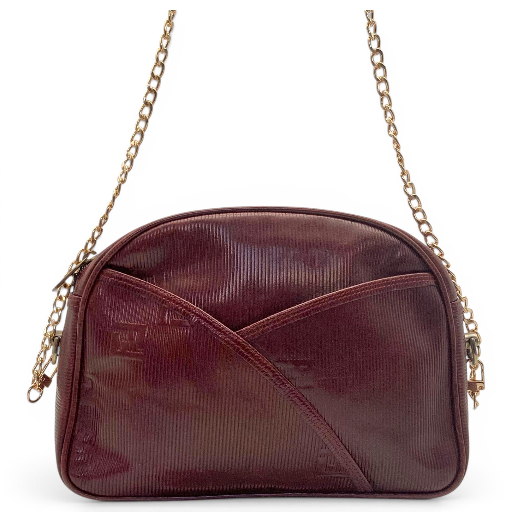 Leather crossbody bag