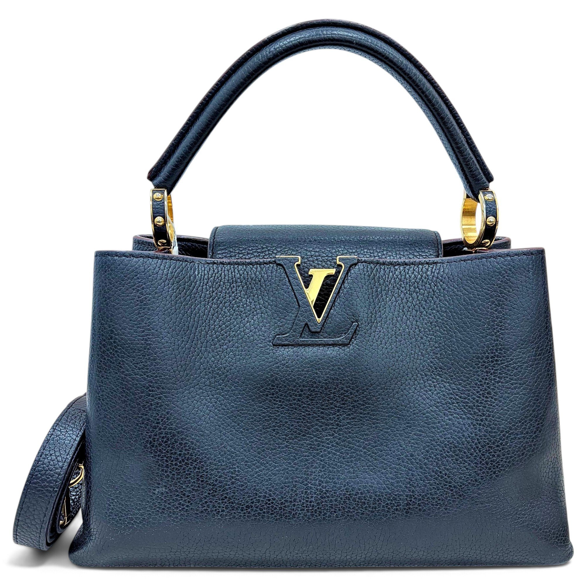 Capucines leather handbag