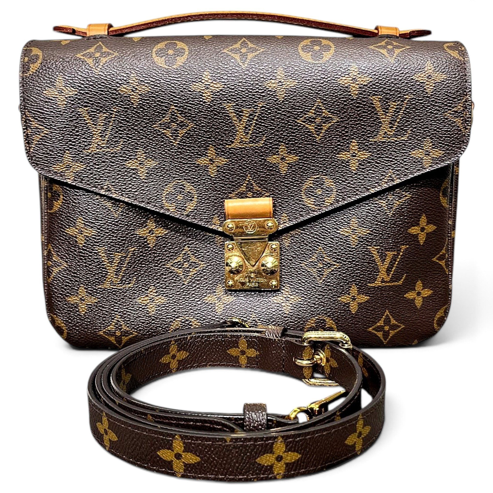 Metis leather handbag