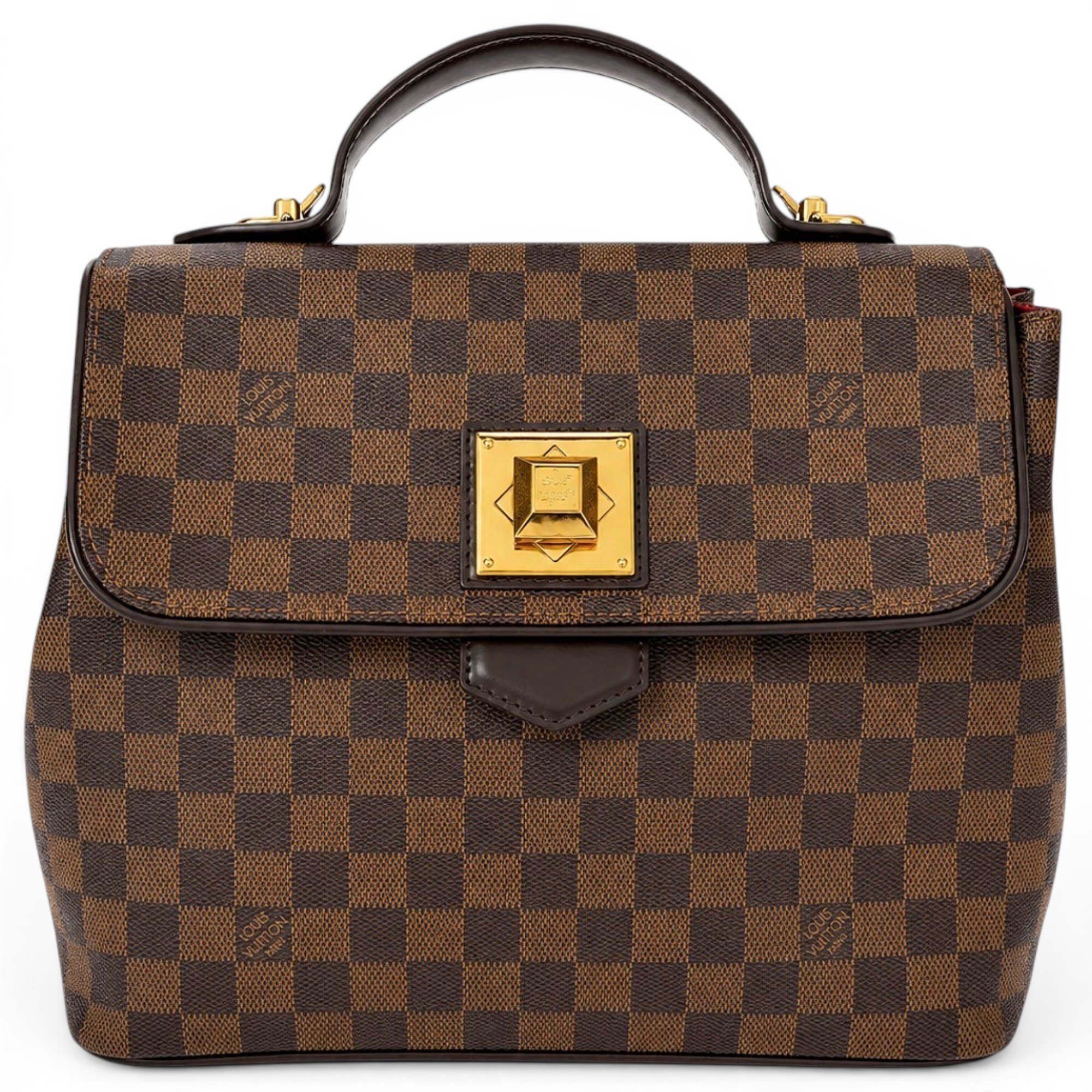 Bergamo leather satchel