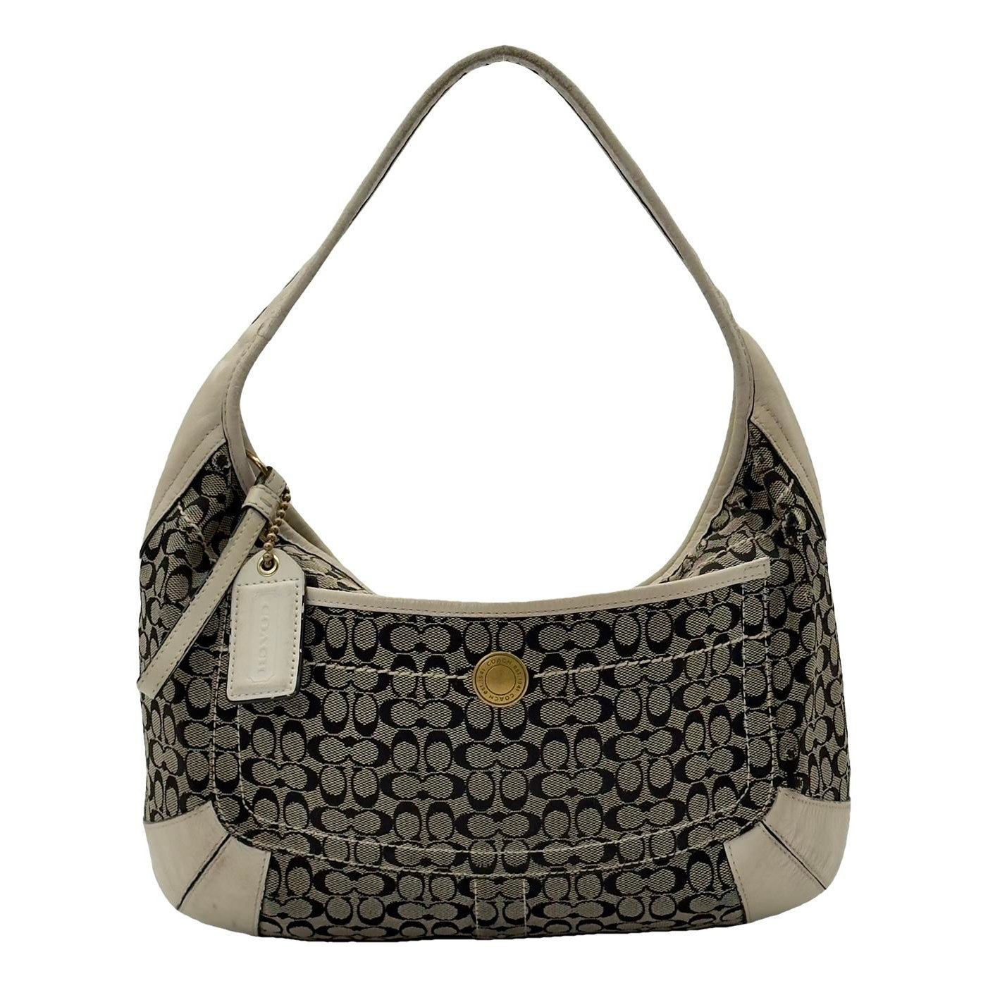 Signature Sufflette leather handbag