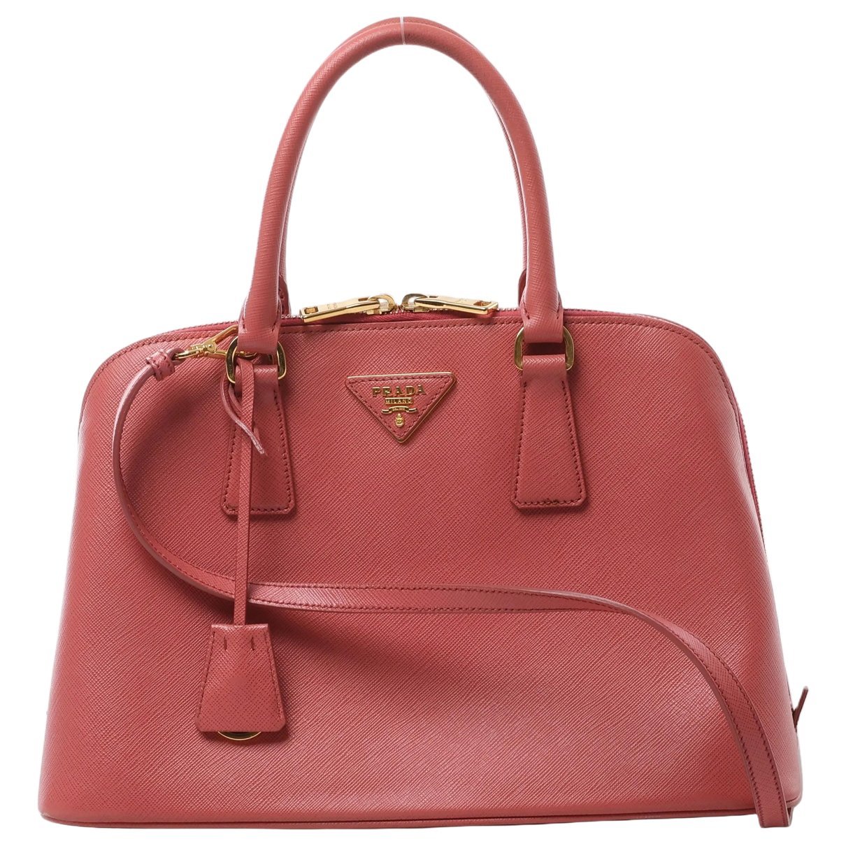 Promenade leather handbag