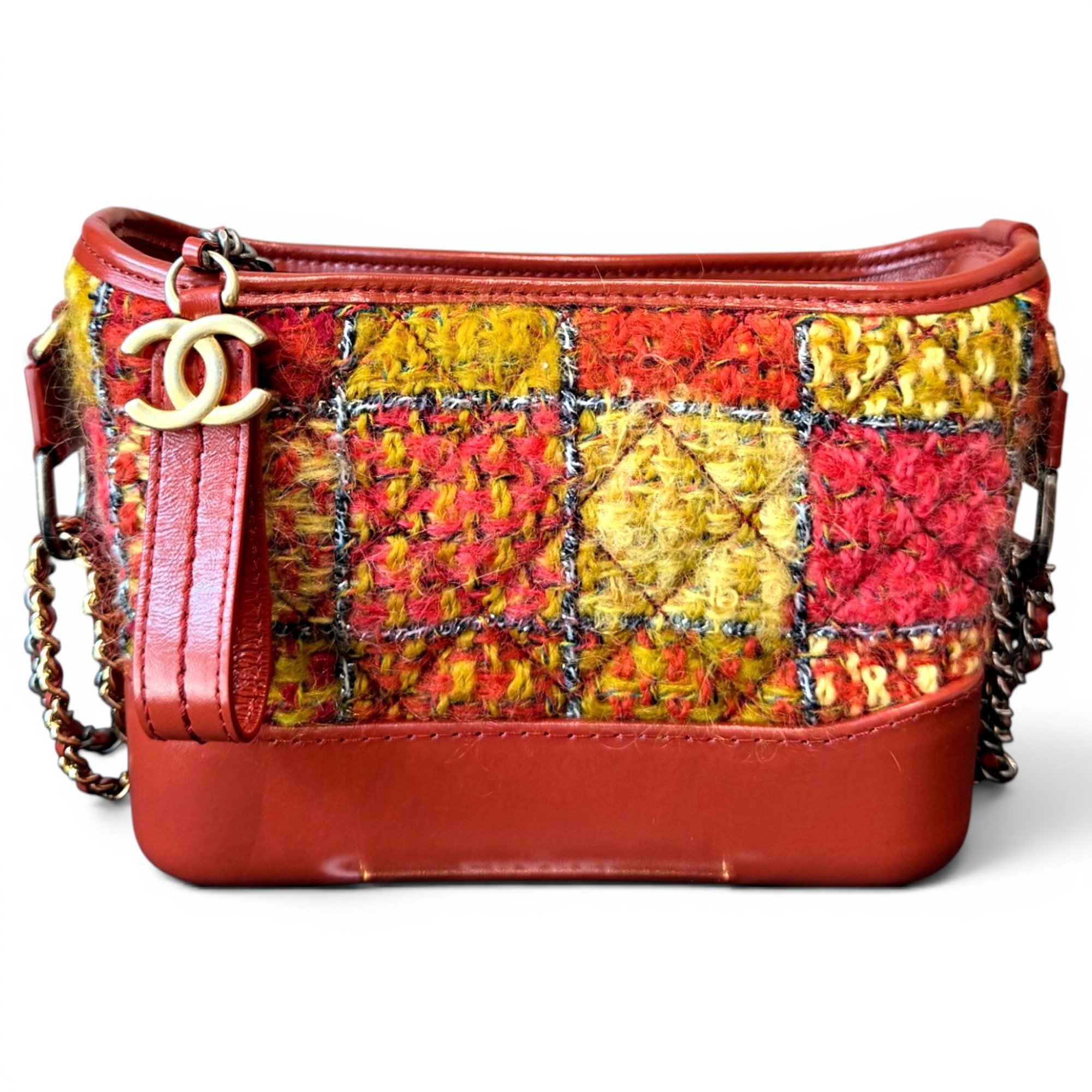 Gabrielle tweed crossbody bag