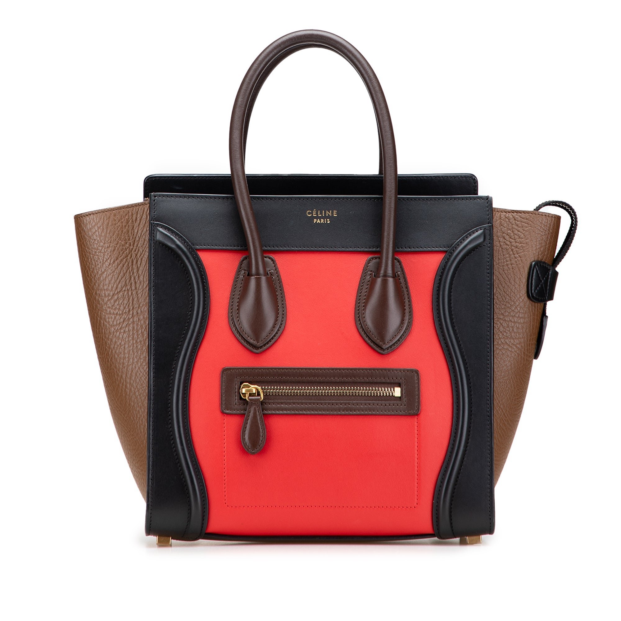 Leather tote