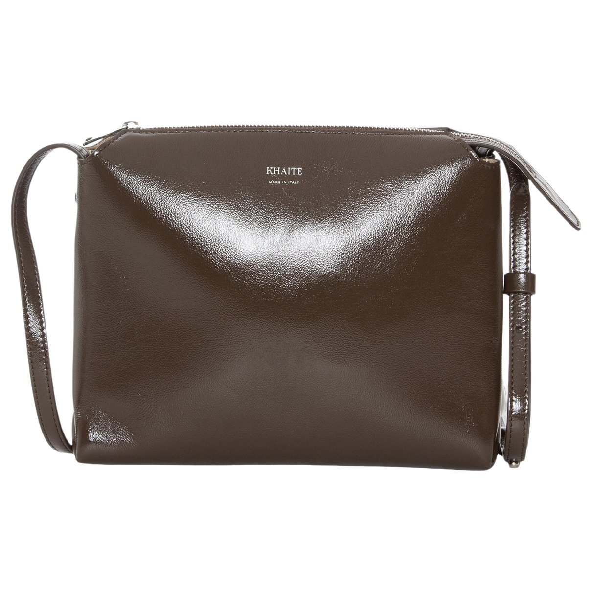 Khaite Patent leather crossbody bag