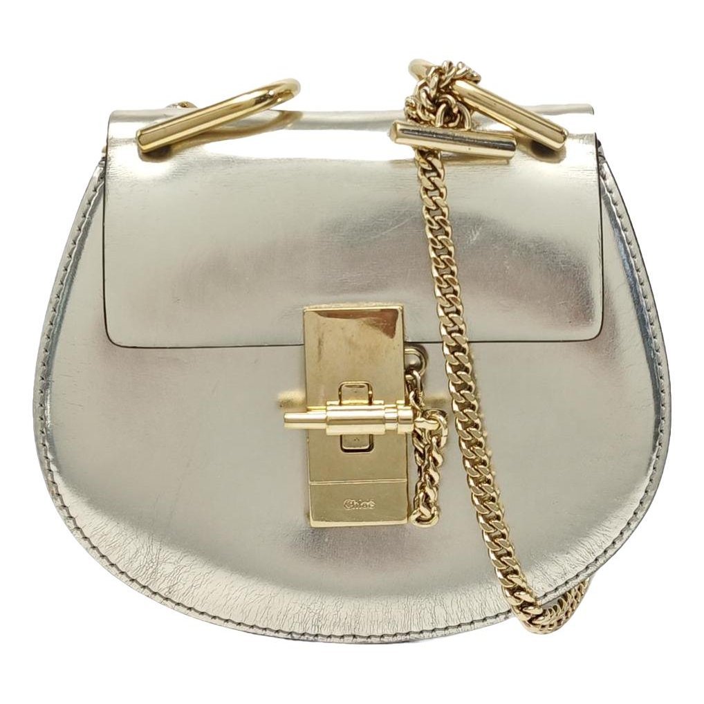 Drew leather crossbody bag