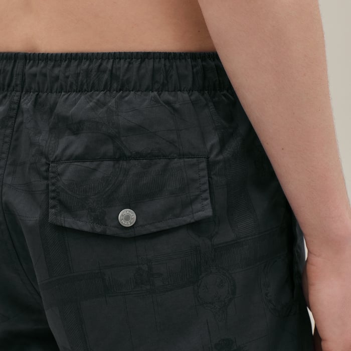 Ardoise "Cavalcadour Esquisse" Swim Trunks
