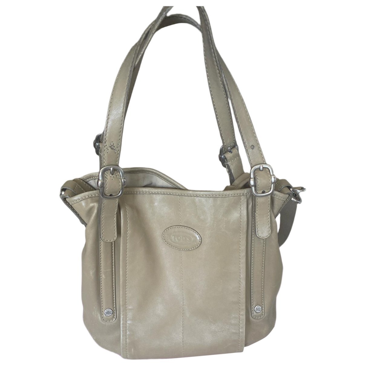 D Bag leather handbag