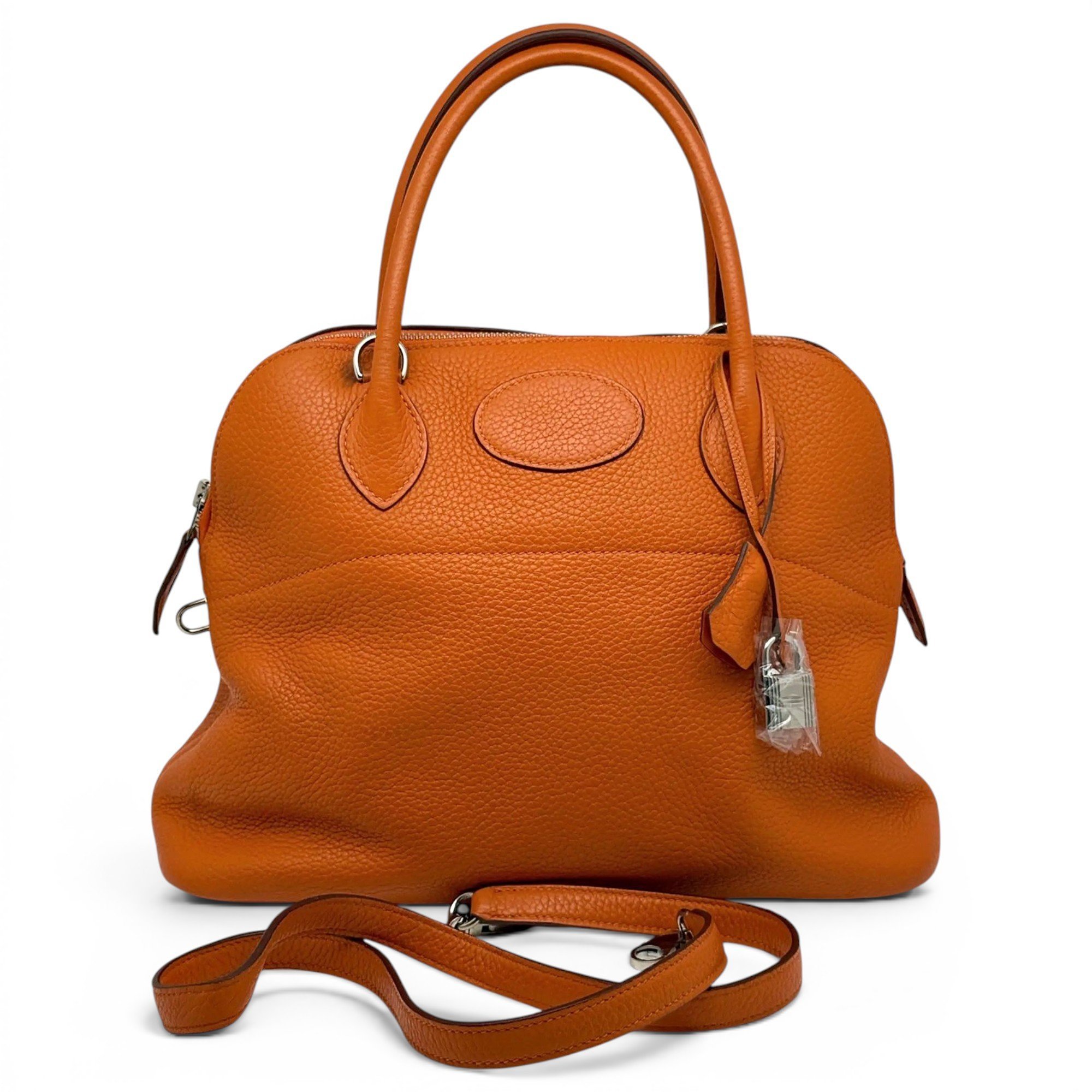 Hermes Bolide Handbag Orange