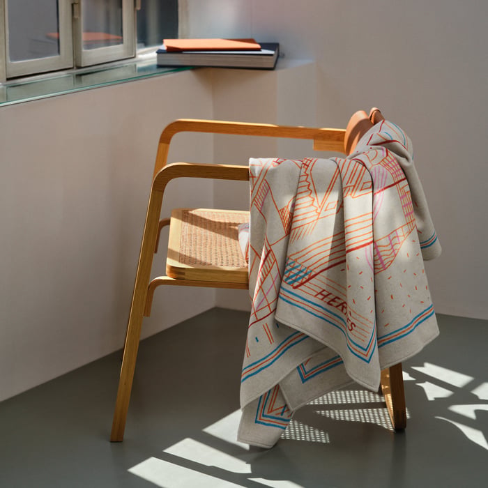 Terracotta Etages Du Faubourg Blanket