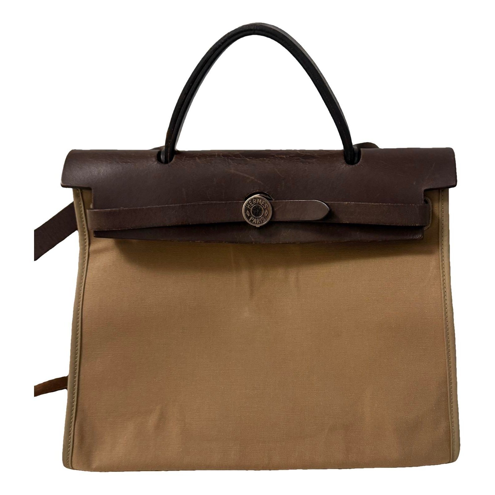 Herbag leather handbag