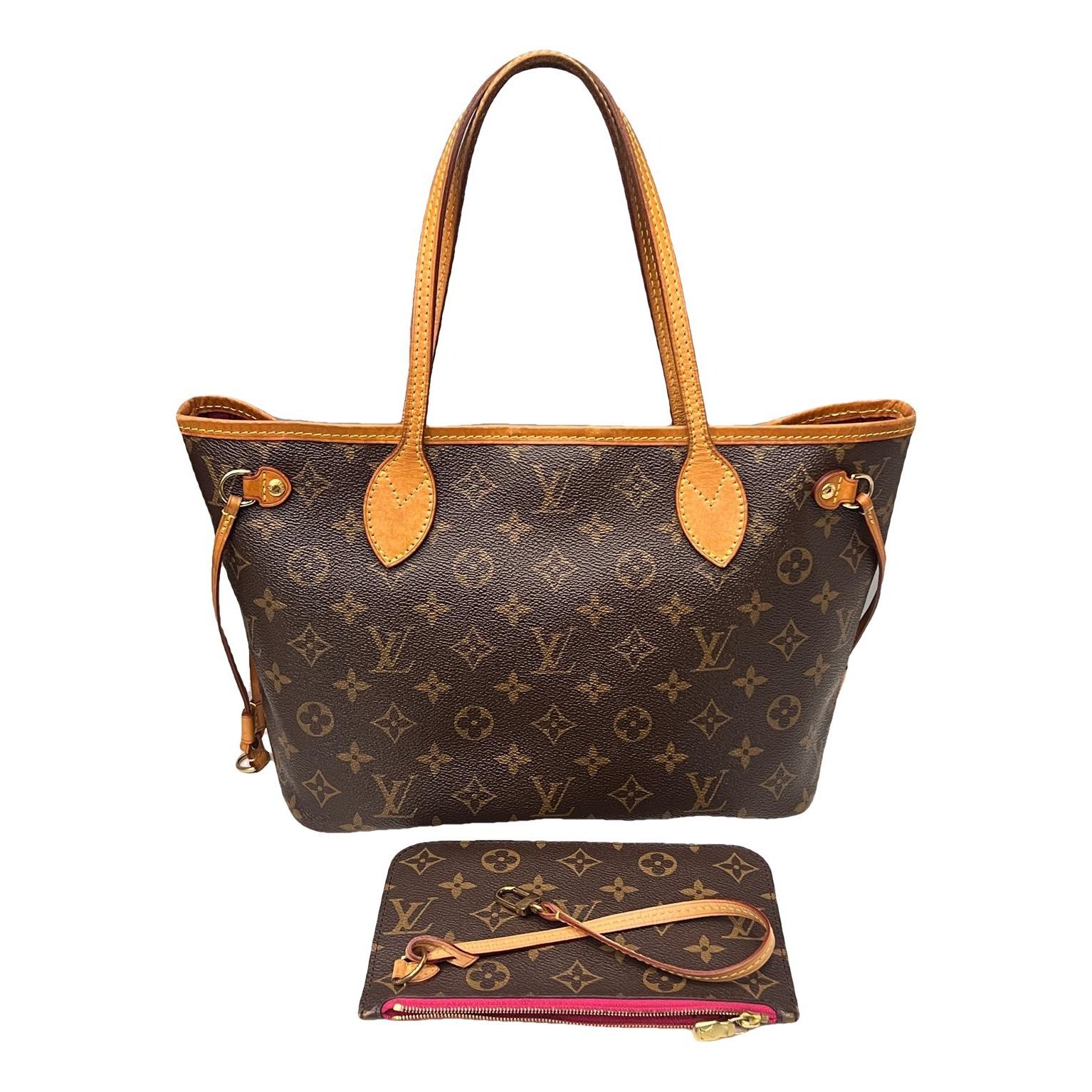 Neverfull leather handbag