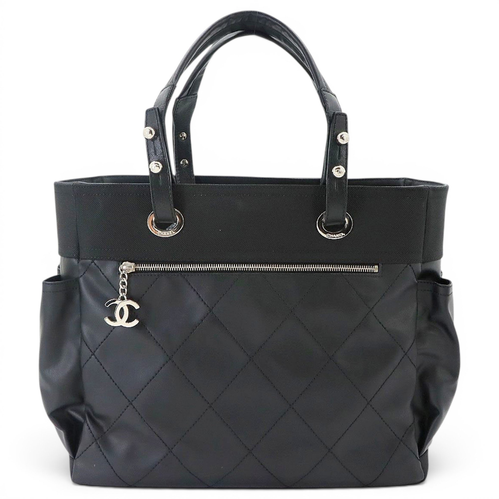 Leather tote