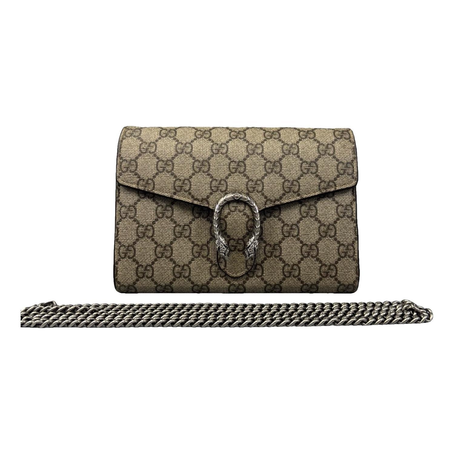 Dionysus Chain Wallet leather handbag