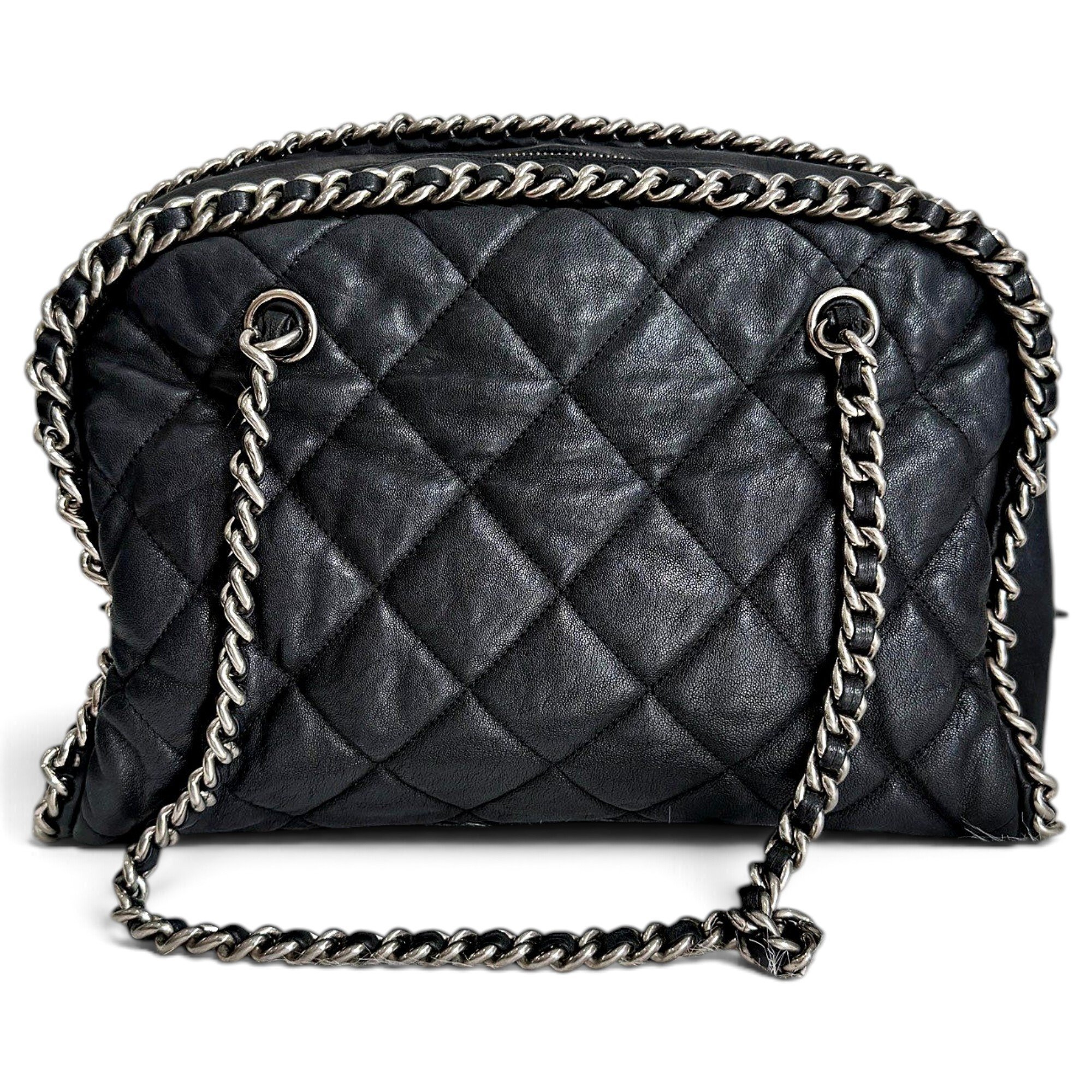 Leather handbag
