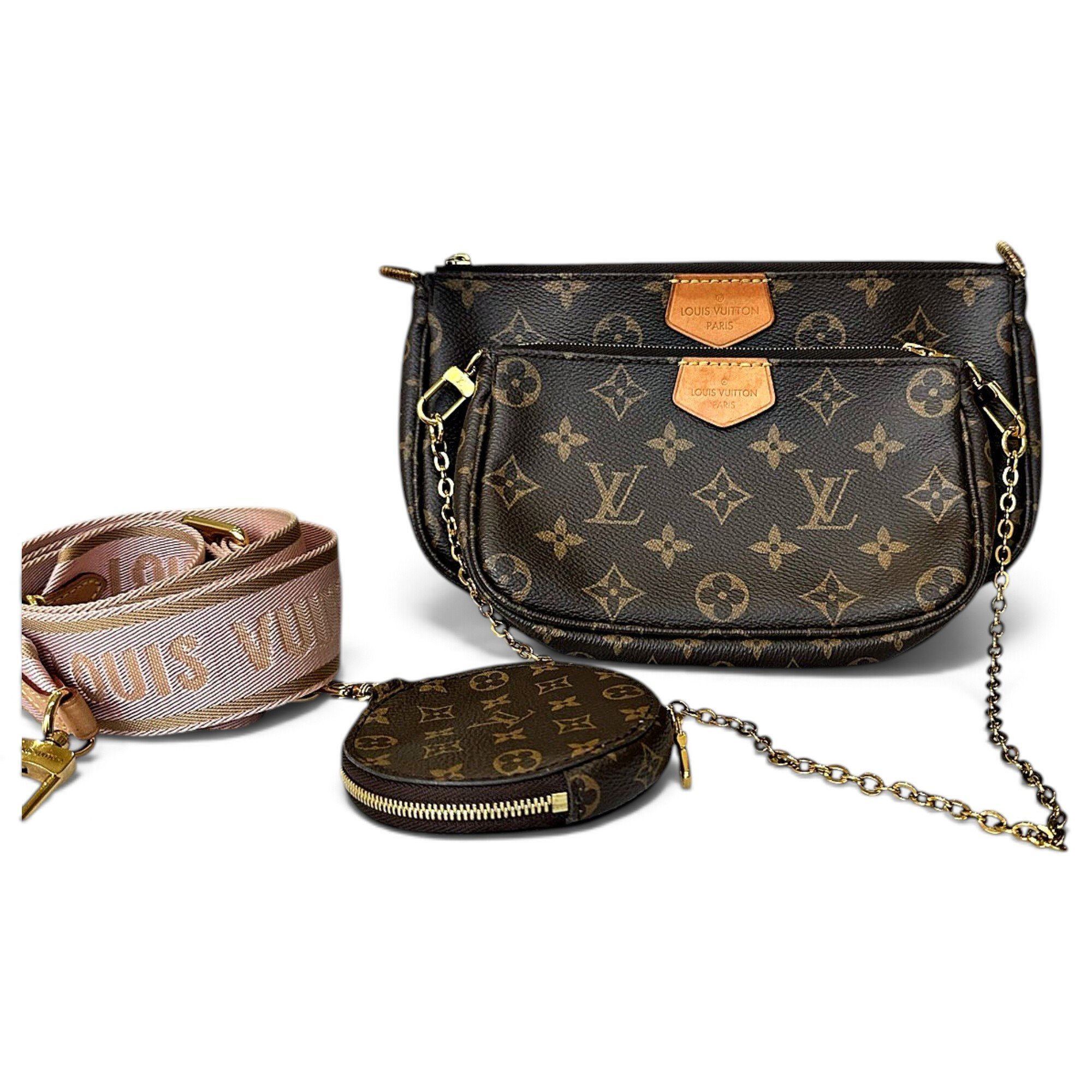 Multi Pochette Accessoires leather handbag