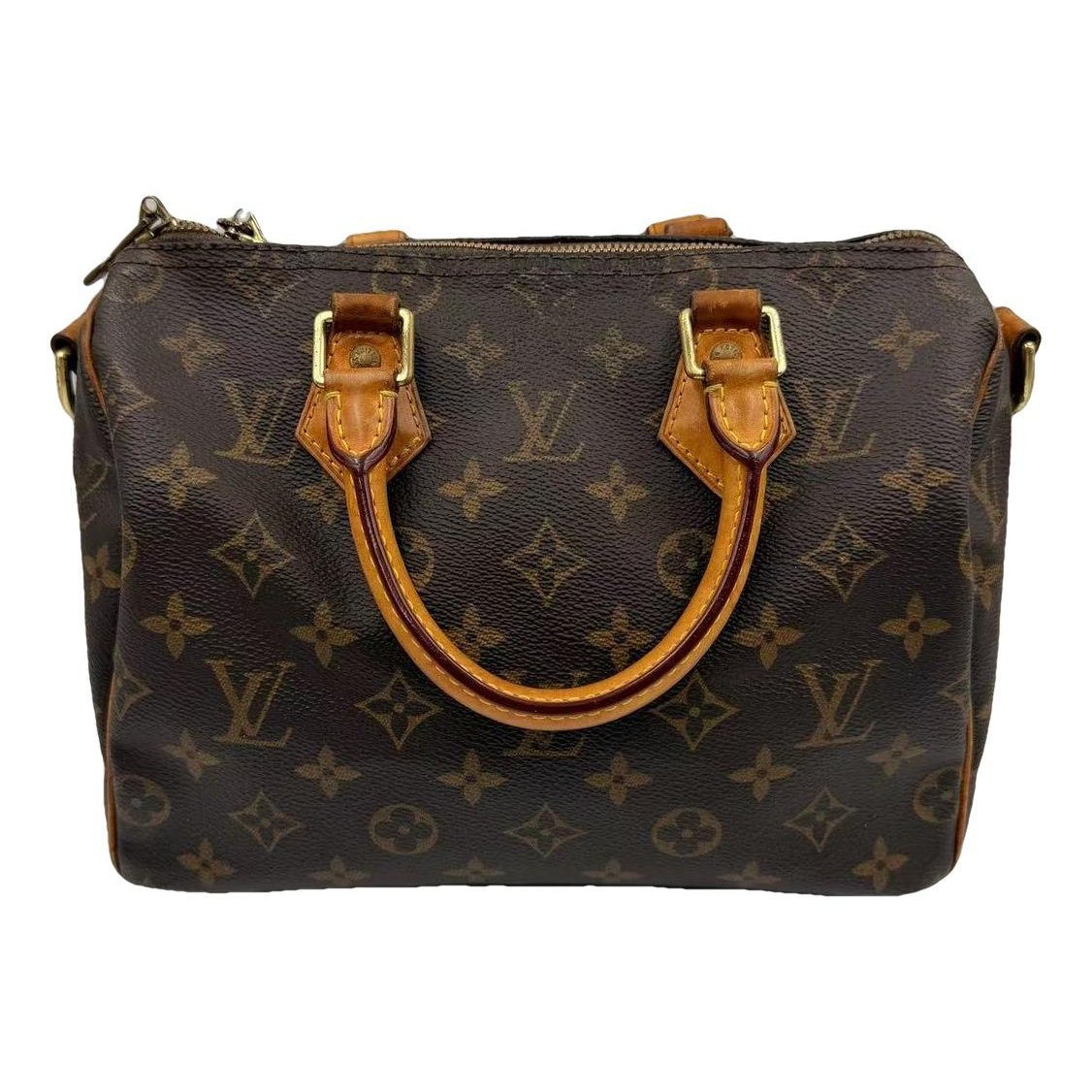 Speedy leather handbag