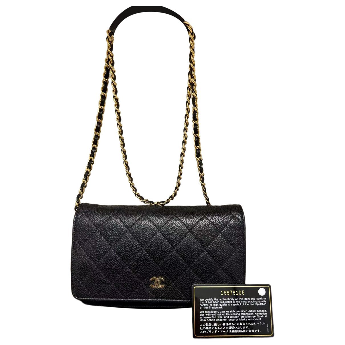 Wallet On Chain 2.55 leather handbag