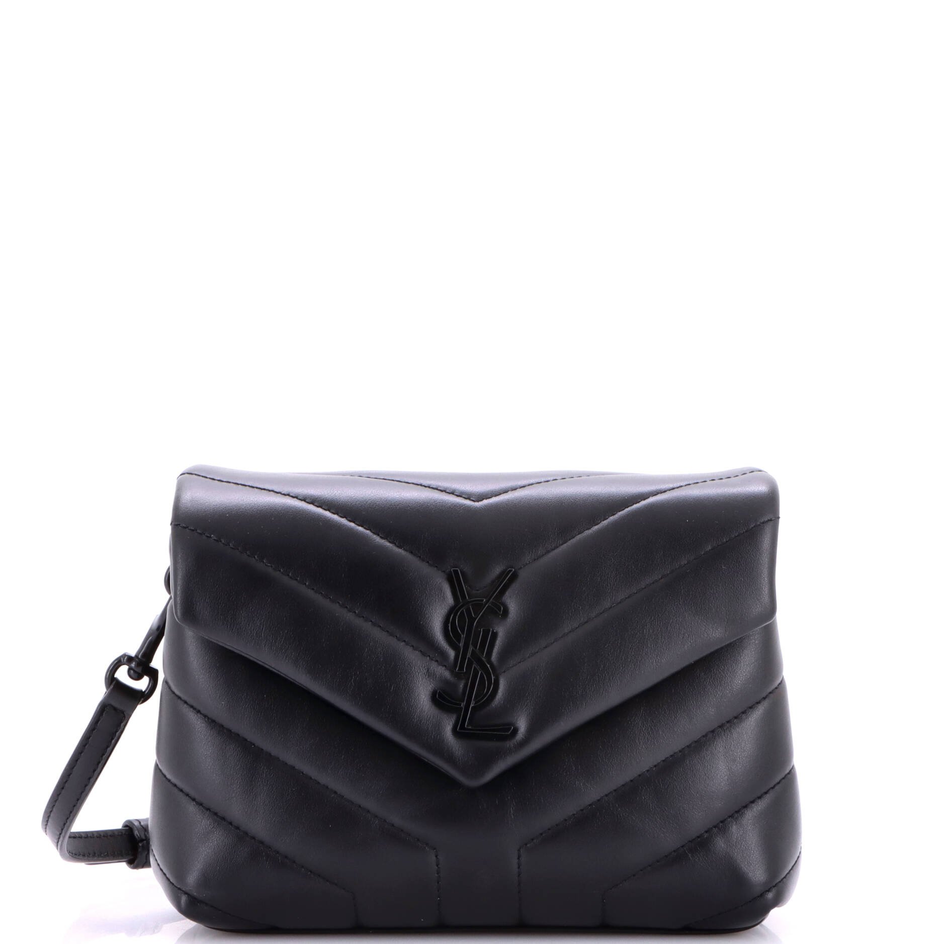 Loulou Shoulder Bag Matelasse Chevron Leather Toy