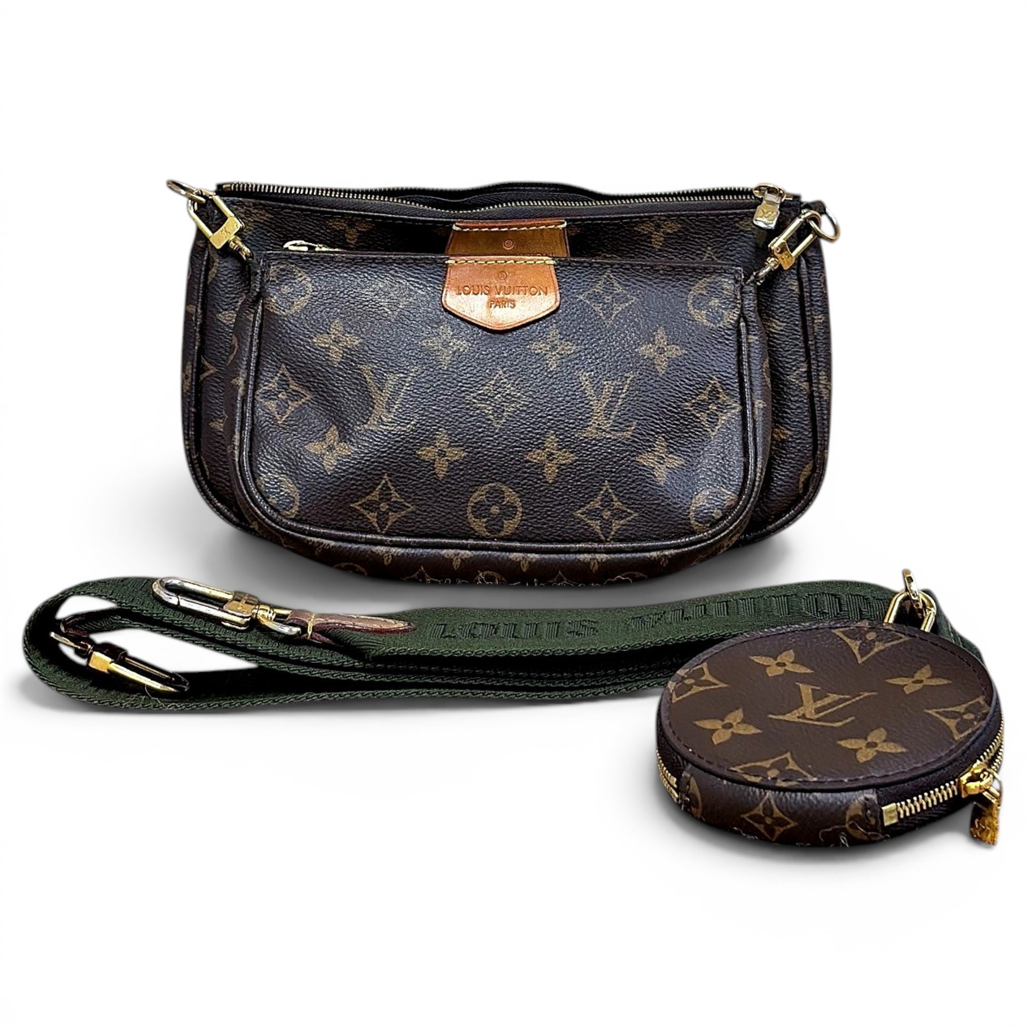Multi Pochette Accessoires leather handbag