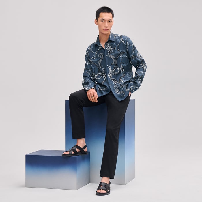 Océan "l'Instruction Du Roy" Straight Cut Shirt