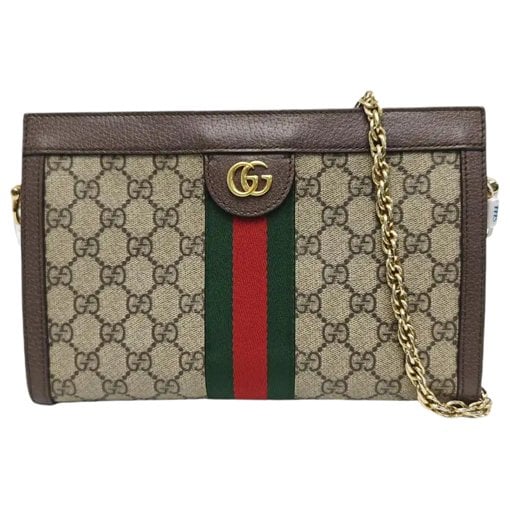 Ophidia leather handbag